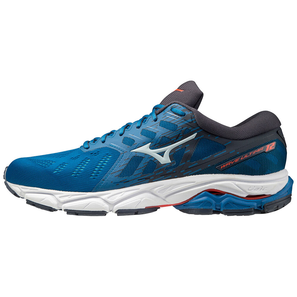 Panske Bezecke Topanky Mizuno Wave Ultima 12 Modre/Námornícka Modrá Vypredaj CNKG39526